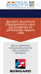 Mobile Screenshot of borsotti.fr